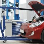 Mobiler Motorheber - Werkstattkran - Unterweisung / Arbeitsanweisung Safeguard | Unterweisungen für mehr Arbeitssicherheit – Evaluierung | Dokumentation | Vorlagen | Unterweisungen – Mobiler Motorheber-Werkstattkran