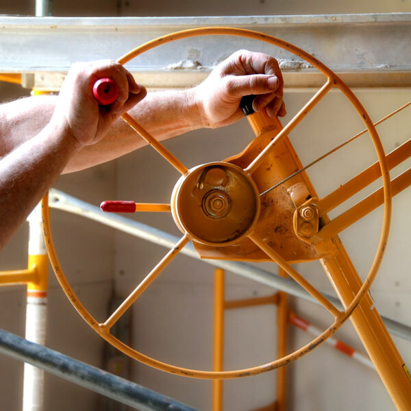 Plattenheber, Trockenbaulift - Unterweisung / Arbeitsanweisung