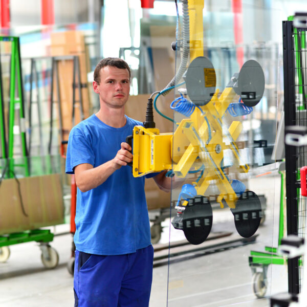 Unterweisungen für Glas-Technik, Glasverarbeitung und Glaserei-Betriebe