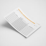 Prüfprotokoll Befestigungskonstruktionen Wand & Decke - Vorlage Prüfprotokoll Befestigungskonstruktionen Wand & Decke - für Scheinwerfer, Projektoren, Beleuchtungskörper, Monitore etc. (Vorlage)