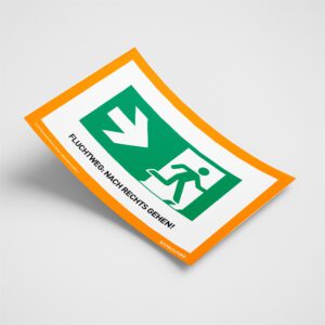 Fluchtwege / Fluchtwegkennzeichnung