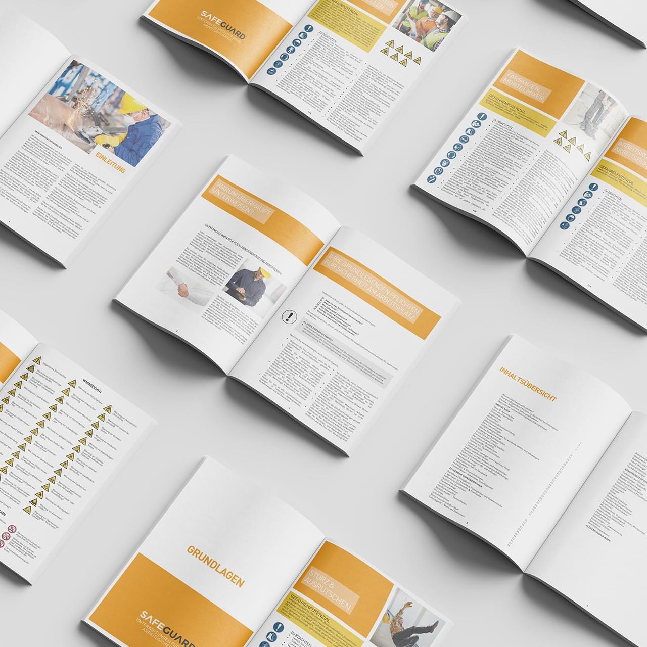 Vorschau des Inhalts der Unterweisungsbroschüre für Wärme- Kälte- Schall- und Branddämmung