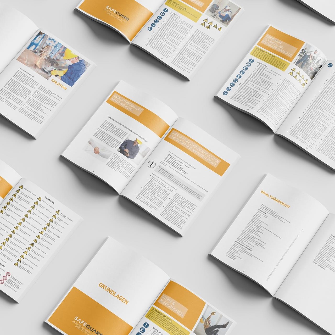 Vorschau des Inhalts der Unterweisungsbroschüre für die Reinigung