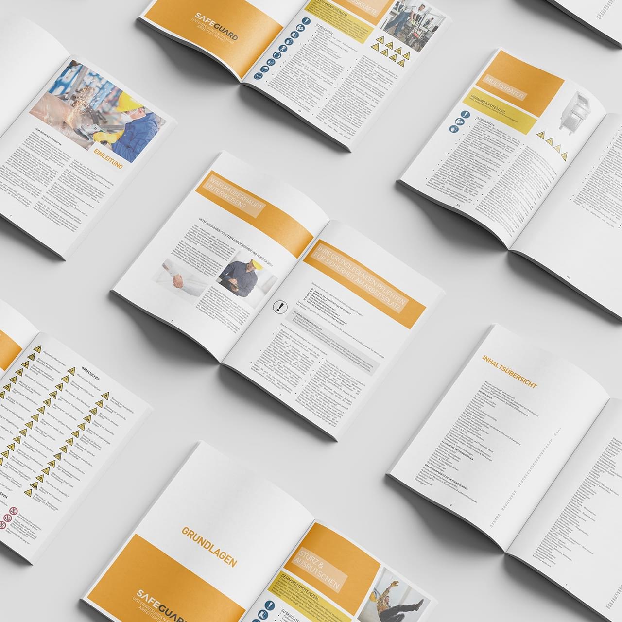 Vorschau des Inhalts der Unterweisungsbroschüre für Hotel - Gasthof - Restaurant (mit Beherbergung & Hautechnik)